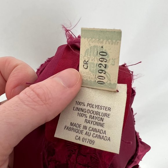 Vintage Union Made 80s Lace Puff Poof Sleeve Satin Maxi Dress Princess Victorian - Picture 5 of 9